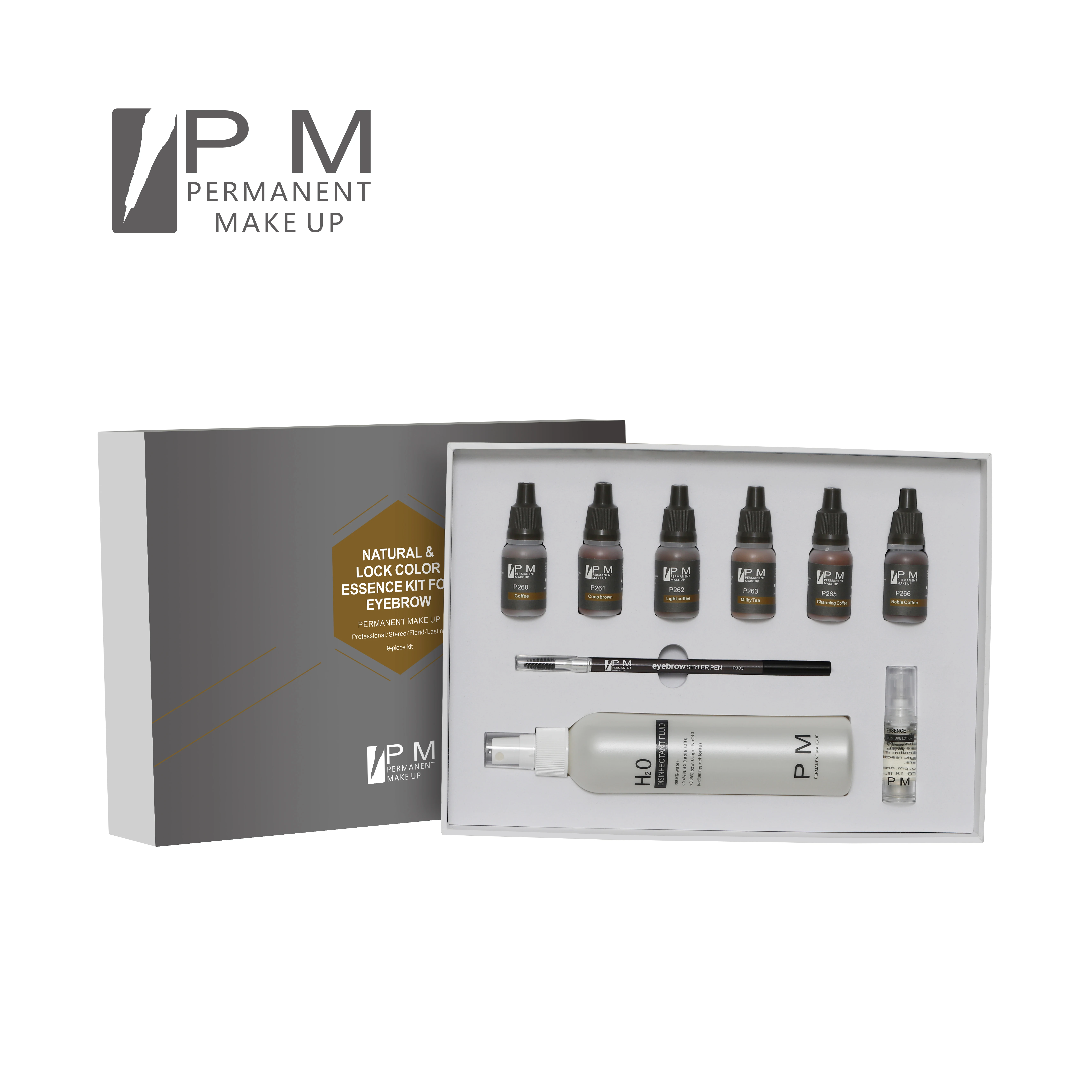 

Cosmetic Tattoo Ink Kit for Permanent Makeup, 6 colors