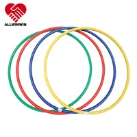 

Allwinwin RGH01 Rhythmic Gymnastics Hula Hoop - PVC Round Tube 60/70/80/85/90cm Exercise Workout Sport Dance