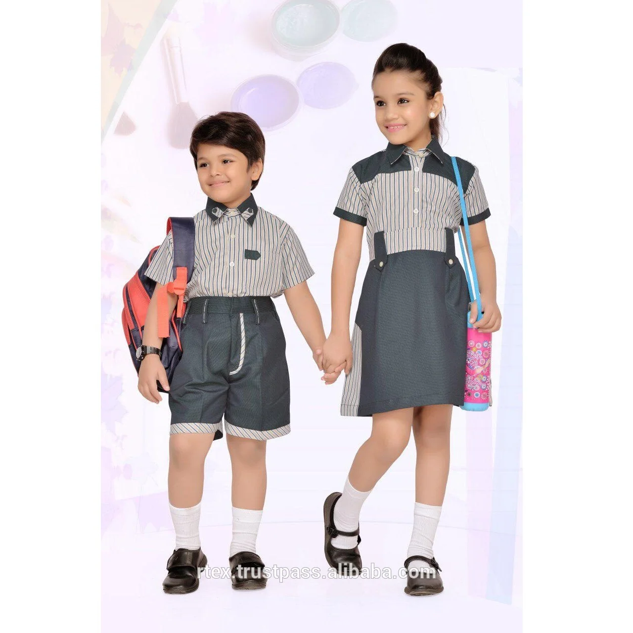 
Plaid Uniform for girls for different age group and design - S61 