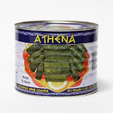 

Athena Vegetarian Stuffed Grape Leaves Premium Dolmades, Large 4.4 lb Can-Greek Appetizer-BUY NOW-IN STOCK- FREE SHIPPING