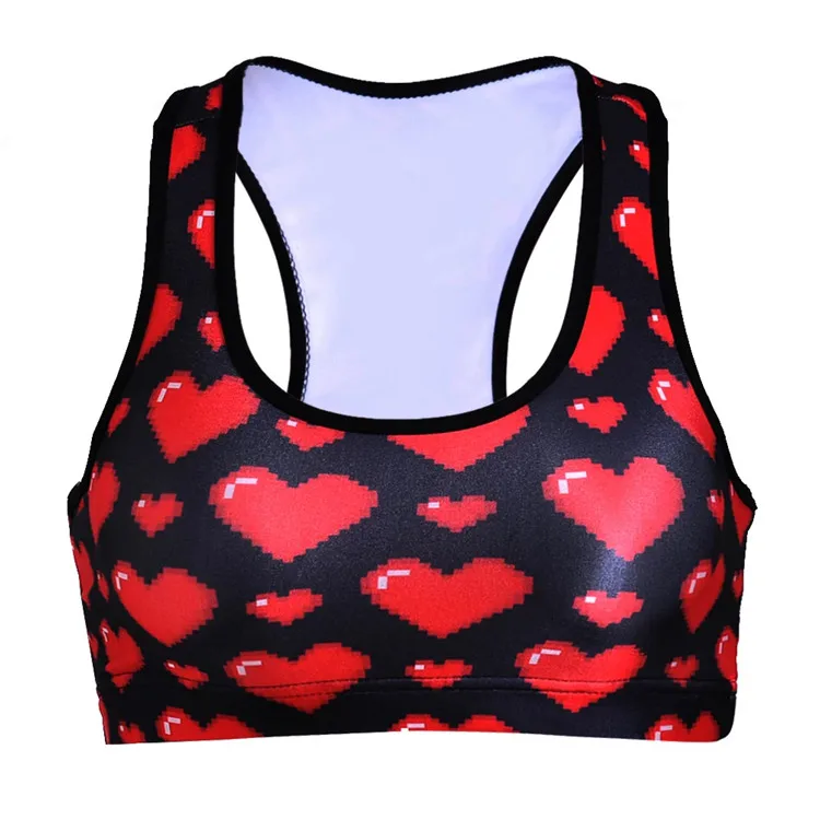 

Wholesale fitness wear yoga bra sublimation custom made sports bra Women Yoga Sports Girl Sexy Plus Size Bra, Customized colors