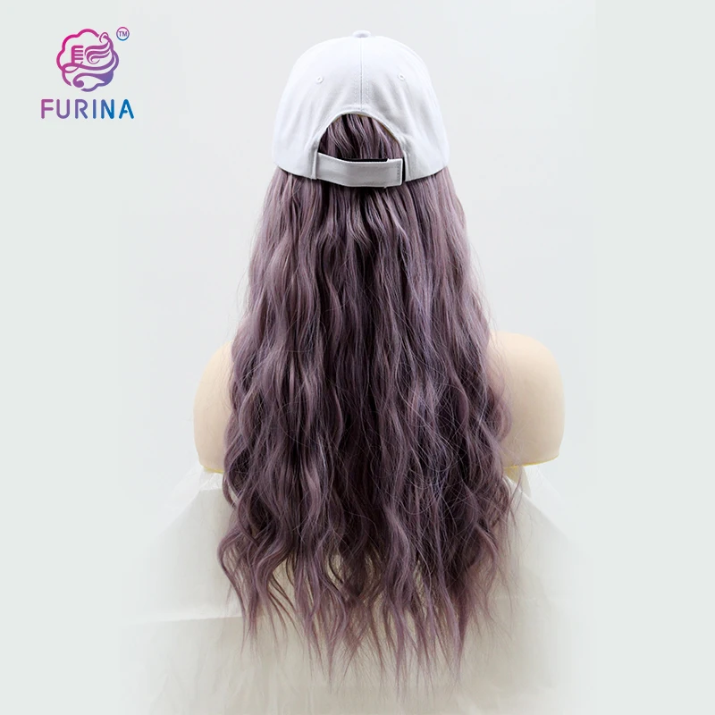 

2020 High quality adjustable purple full lace wig caps for making caps, Picture
