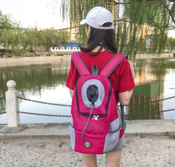 

Breathable Outdoor Portable Travel Bag Holder Saddle Hiking Pet Carrier Dog Backpack