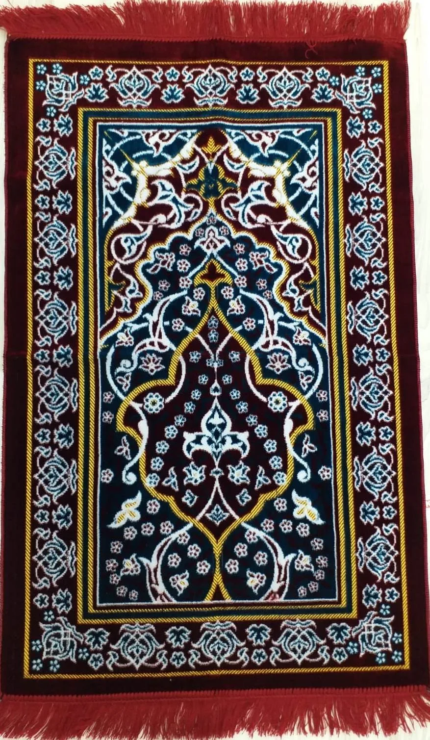 High Quality Velvet Islam Prayer Rug 2019 Buy Prayer Mat,Muslim Prayer Mat,Prayer Rug Product