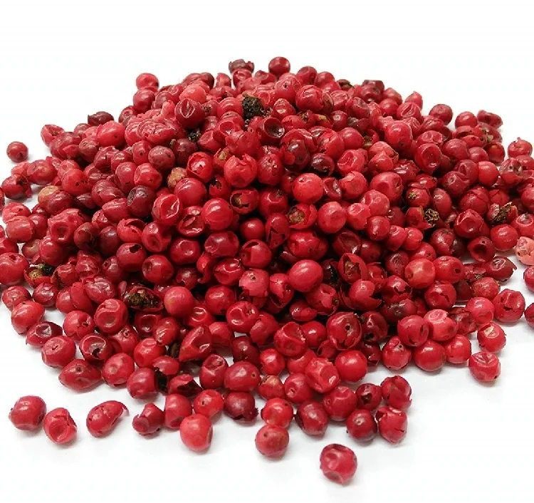 whole pink peppercorns, premium sourced sweet pink pepper corns