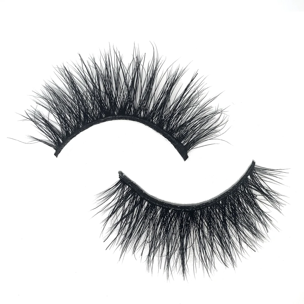 

Hot selling 25mm eyelashes mink lashes dramatic 5d 25mm lashes natural mink eyelashes mink eyelash label, Black