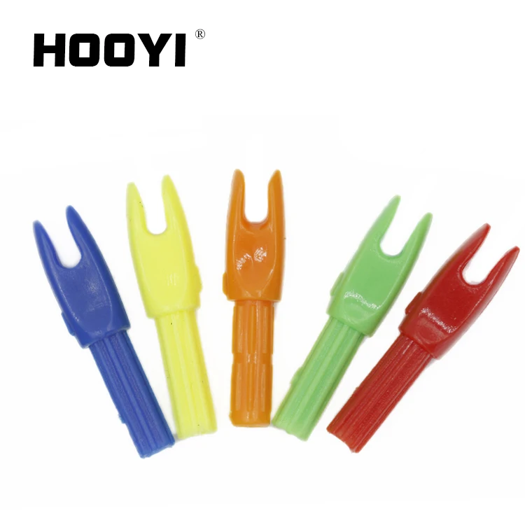 

Archery Arrow Nocks insert Nock ID 4.2mm Arrow Shaft Compound Recurve Bow Hunting Arrow Accessories outdoor, Colorful