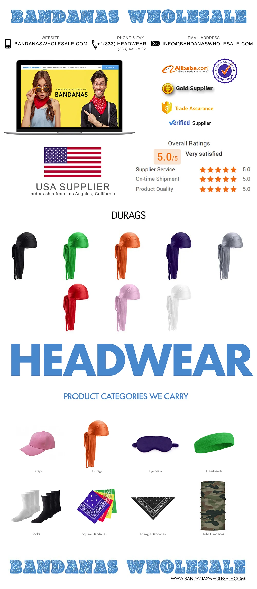 Designer Durags And With Seamless Design Sold In Dozens Hair