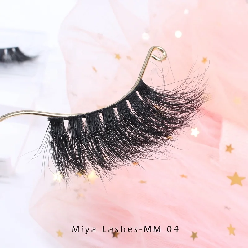 

wholesale private label vendor 3d 25mm mink eyelashes 100% real natural fluffylashes, Natural black