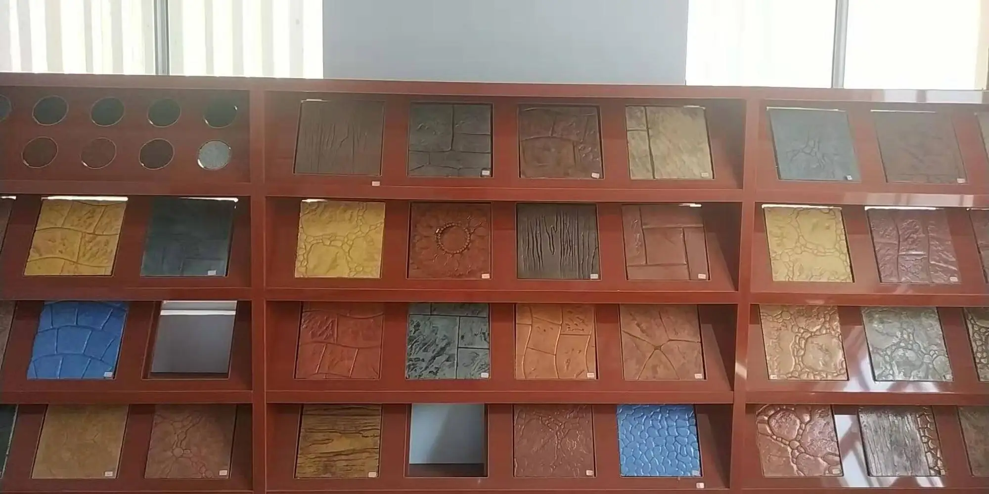 Esteras De Estampación De Hormigón Y Cemento,Rodillos Decorativos