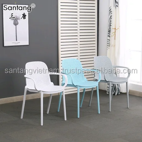 
2020 New design dining room furniture colorful plastic chairs cheap modern dining chairs 