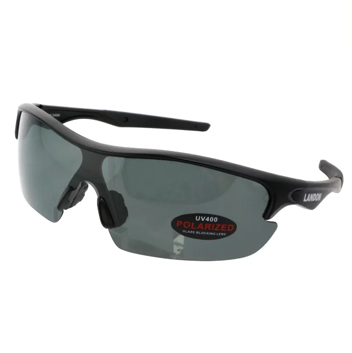 

LANDON Sunglasses, F27002-BK TAC Lens polarized glasses for bike riding/cycling