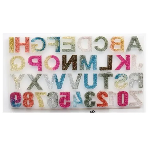 

Resin Mold Number Alphabet Jewelry Casting Mold Letter Jewelry Making Mold DIY Sugar Cake Craft Casting Mould Silicone Casting