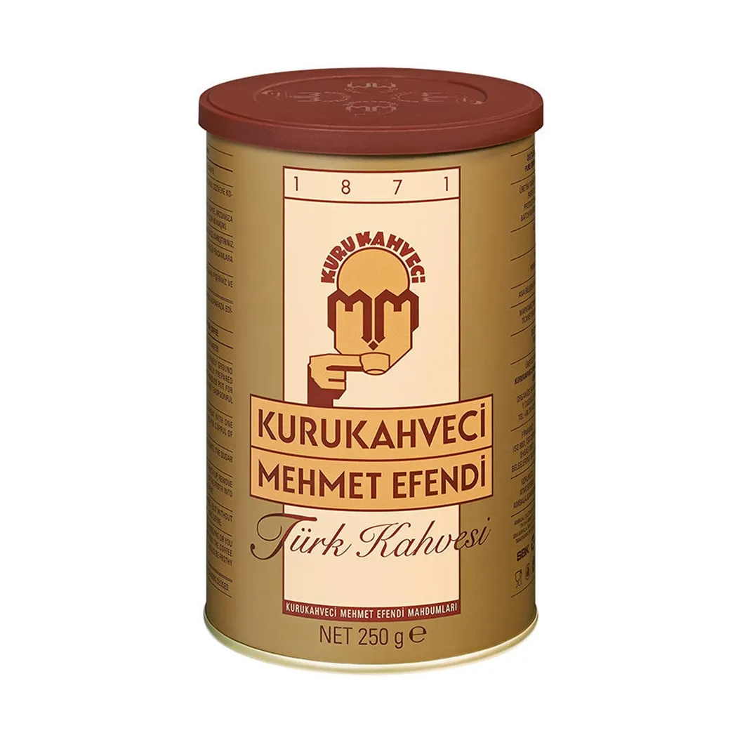 
Mehmet Efendi Turkish Coffee 250 gr (Tin)  (1600126420608)