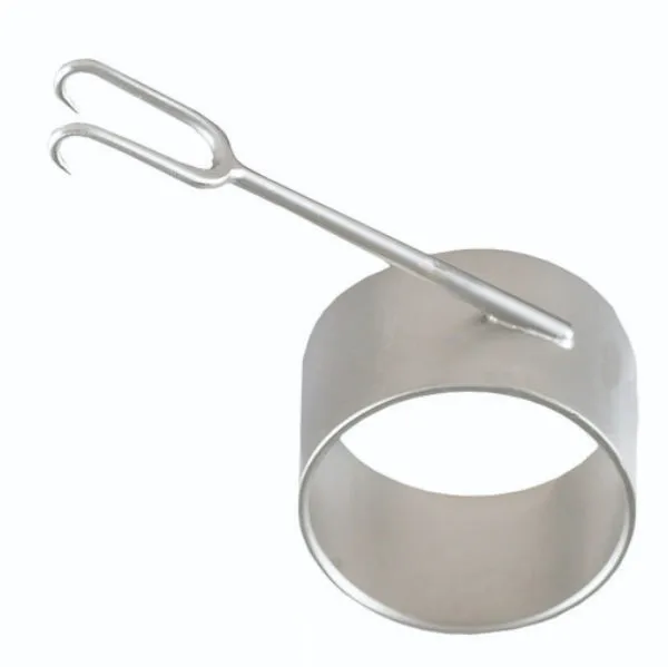 Medical Millard Cottle Thimble Hook With Finger Ring 2 Sharp Prongs Stainless Steel Surgical