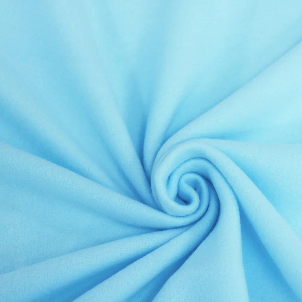 blue fleece baby blanket | super soft & cozy warm | multi