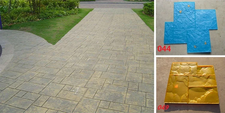 stamp concrete roller