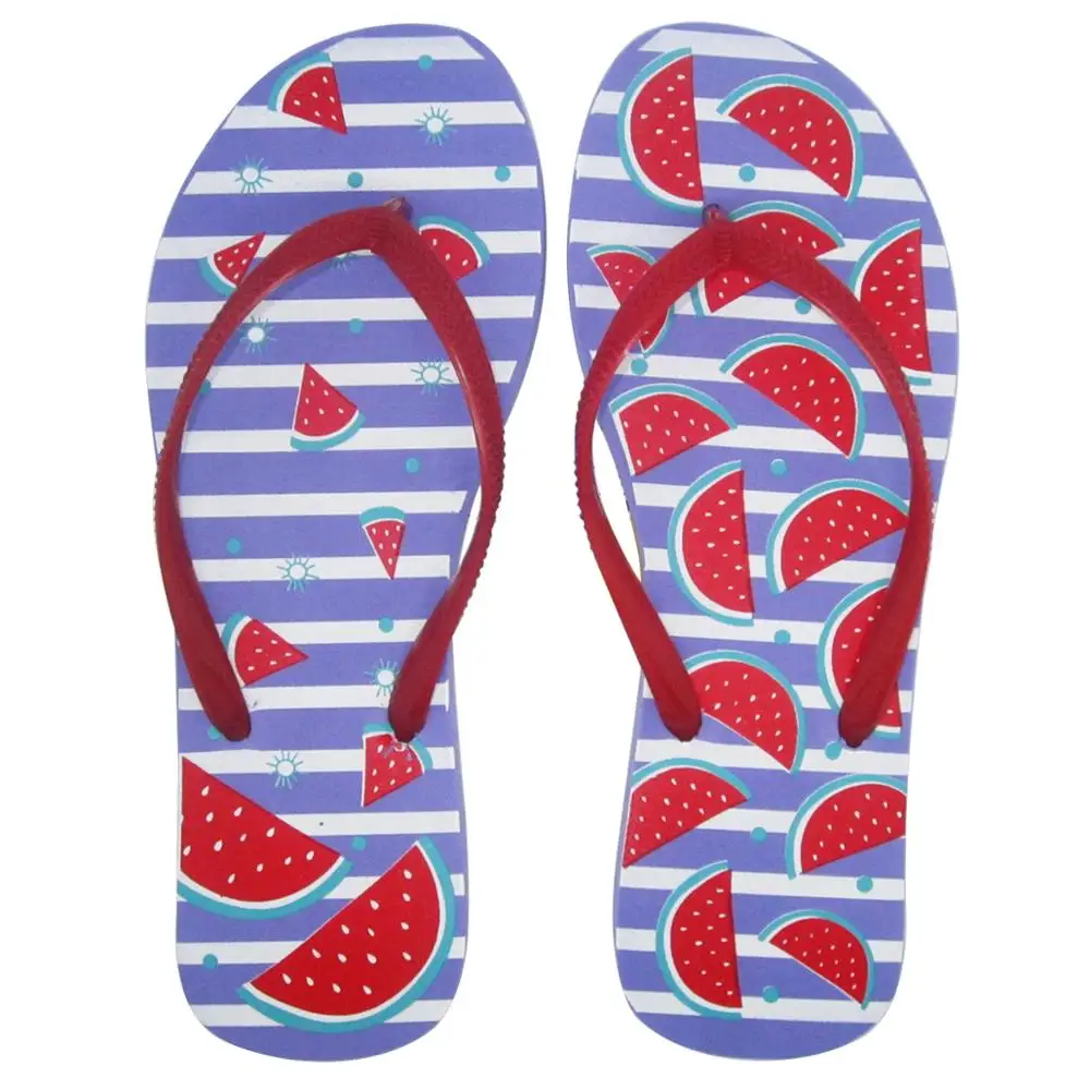 
Shoes Women Slippers EVA Flip Flops L0715 Purple 