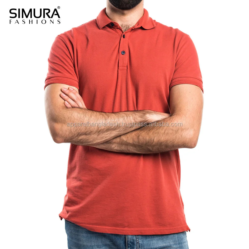 
Good Quality Cotton Terry Pique Fabric Hemp Shirts Men polo Solid Short Sleeve Breathable Wear 