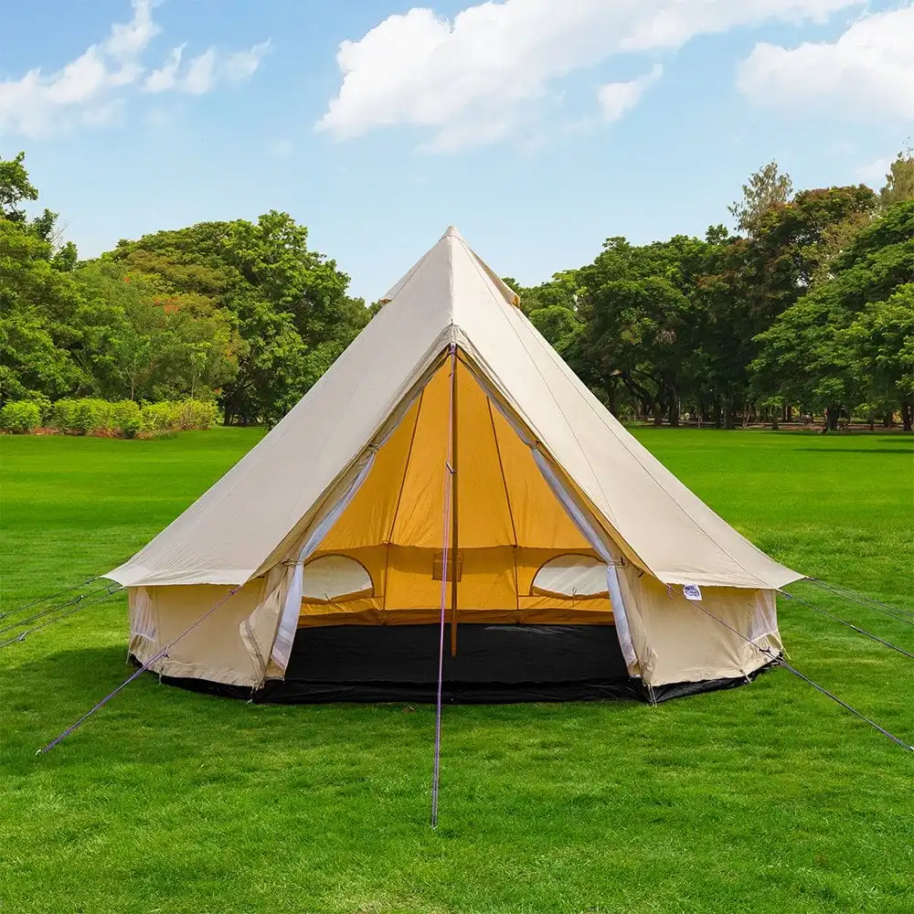 

Skyplant Tent Customized Cotton Fabric Tents Outdoor camping tent, Beige