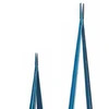 Micro Needle Holder Titanium CodedTungsten Carbide Jaws Round Handle 27.5 cm Straight, Switch On / Off Lock 0.5 mm Tip