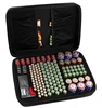 Hard Battery Organizer Storage Box Carrying Case Bag Holder Holds 148 Batteries AA AAA C D 9V With Battery Tester BT-168