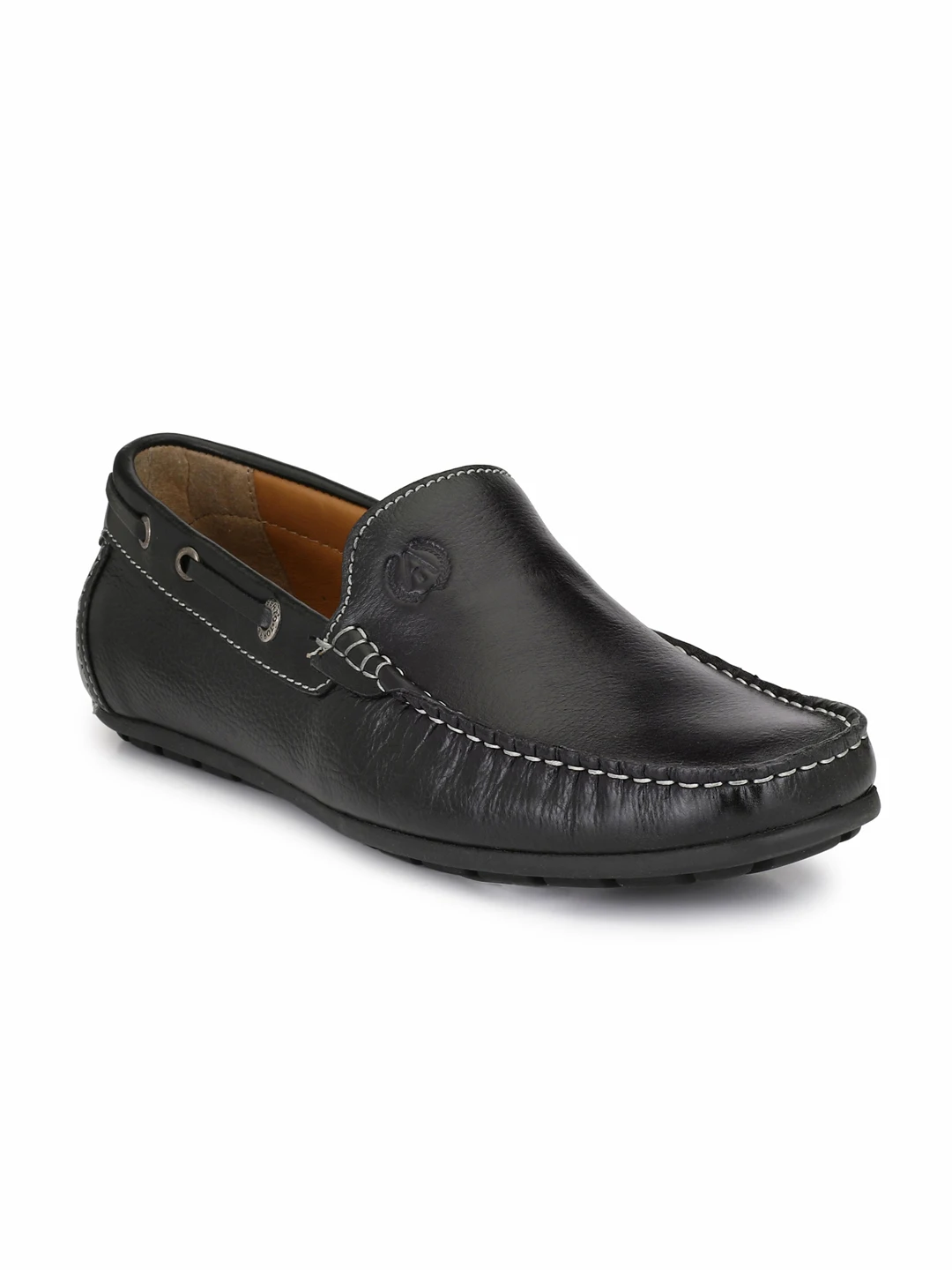 Mocassins en cuir pour hommes, semelle antidérapante, de couleur marron classique, chaussures de bonne qualité, 2019