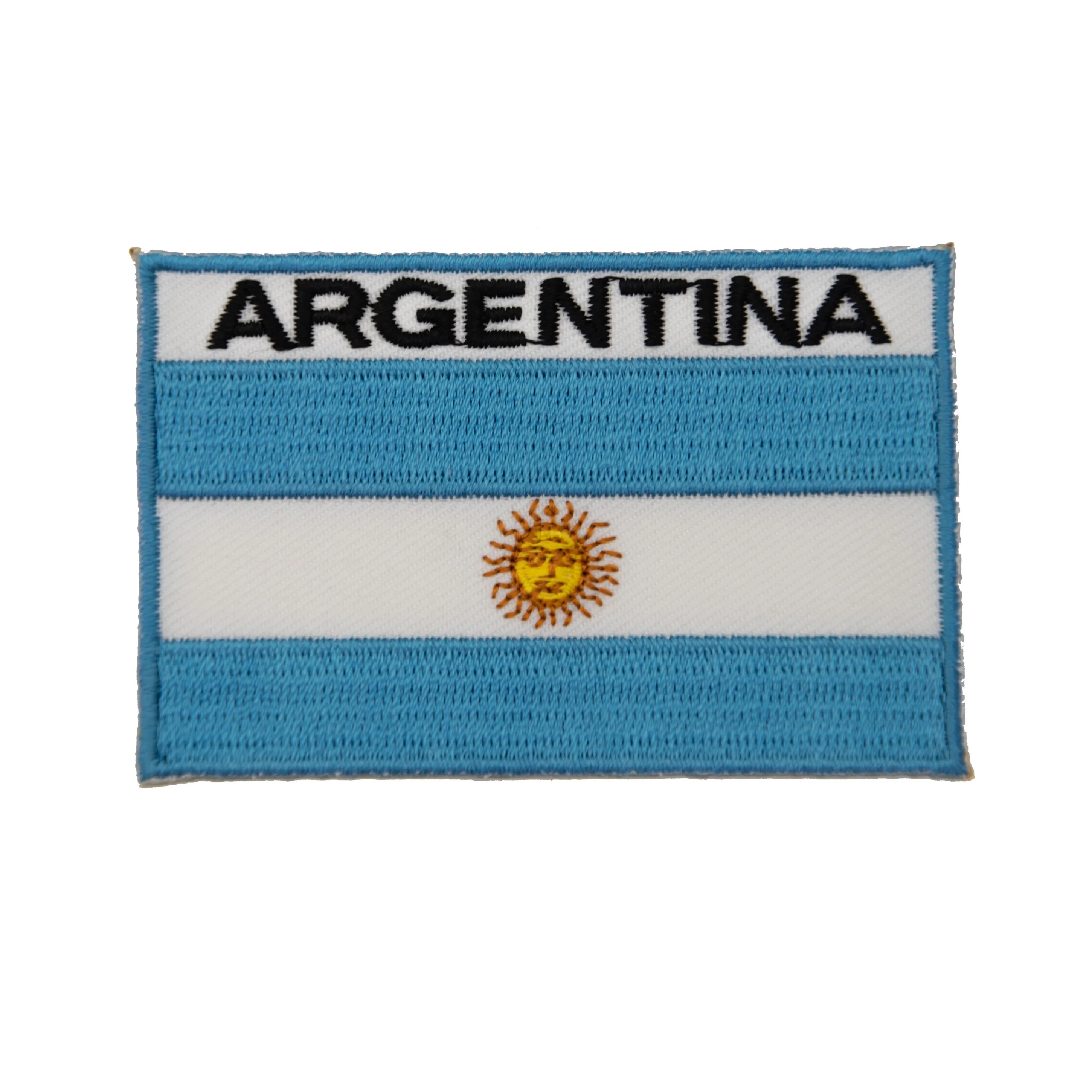 

Taiwan Made Caps Argentina Flag Embroidery Badge
