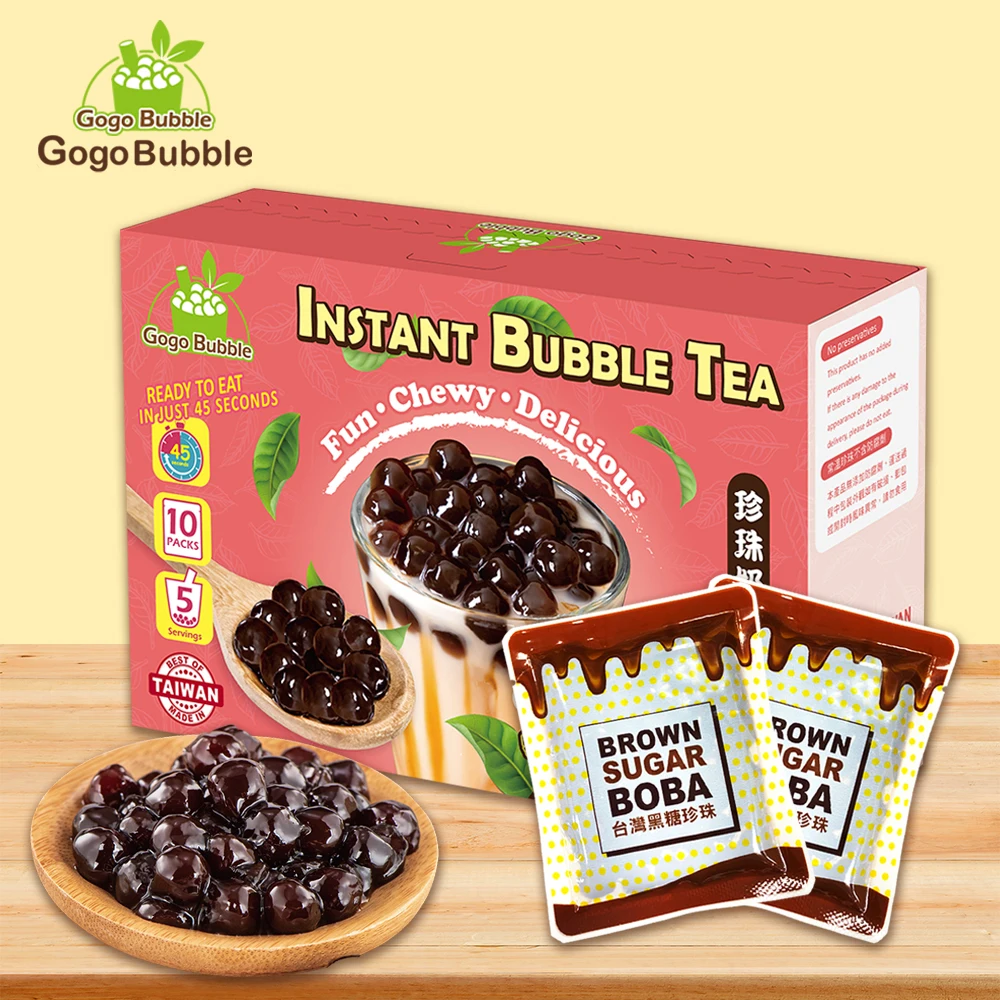 O's bubble 5 Flavors bubble milk tea instant tapioca pearls boba drinks Supplier Taiwan