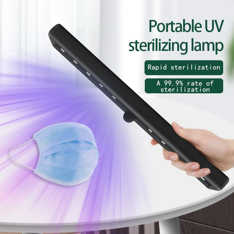 

Auto Smart Sensor UV purple light sterilization Lamp disinfection UVC Lamps Small wall light sensor