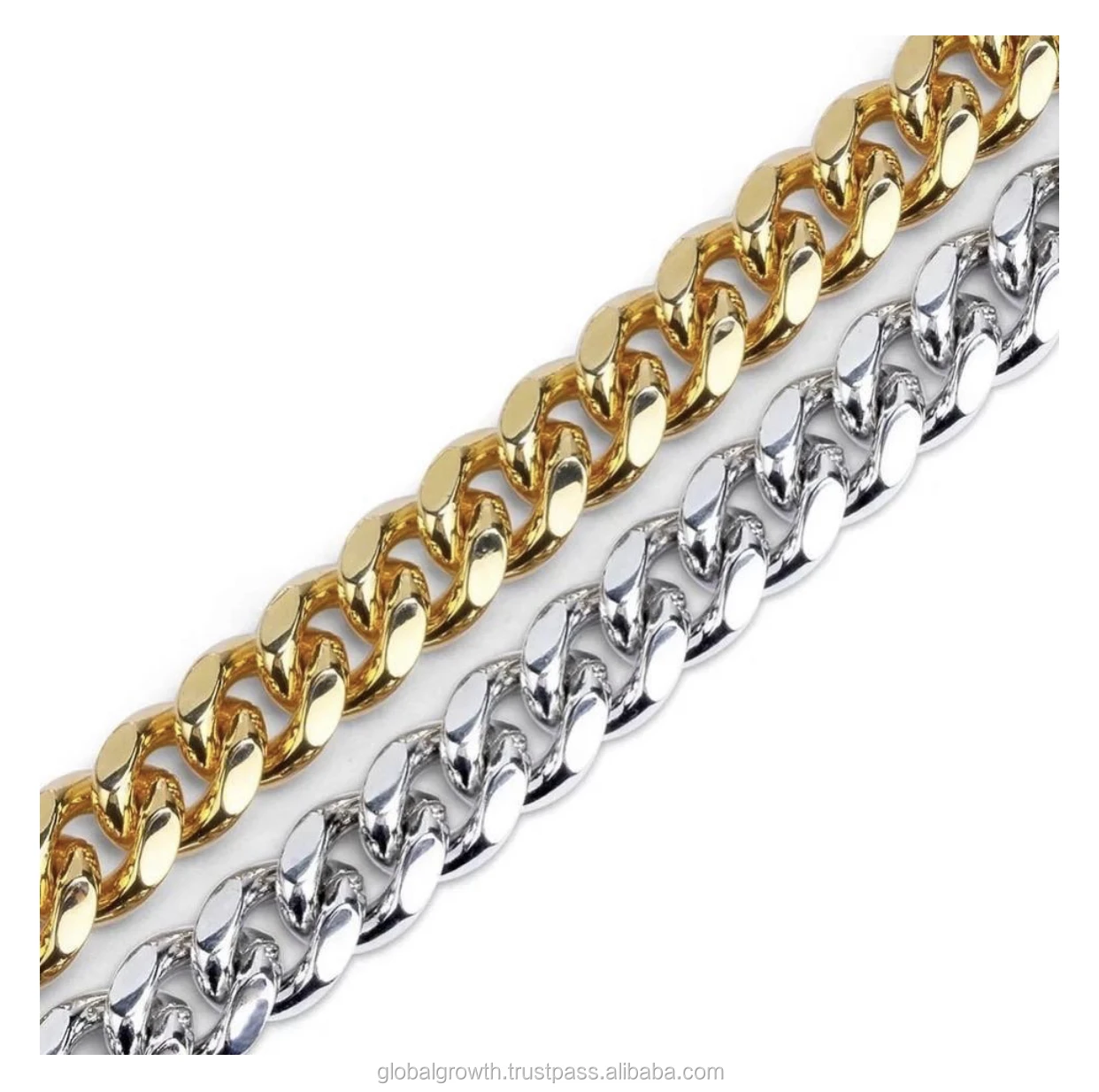 Solid Gold + Hollow 10k 14k 18k Miami Cubans,Ropes,Francos In 2mm To