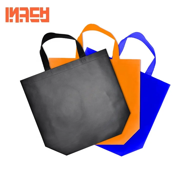 

wholesale color printing advertising custom-made non-woven handle bags, Customized color