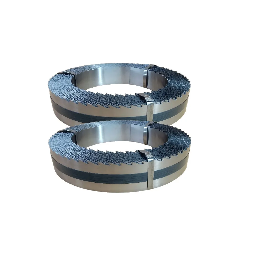 

206mm width hardwood cutting 180mm bansaw mill blade 110mm band saw blade for wood lumber timber
