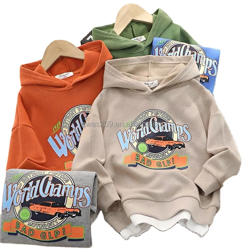 

Cartoon printed children's hoodie