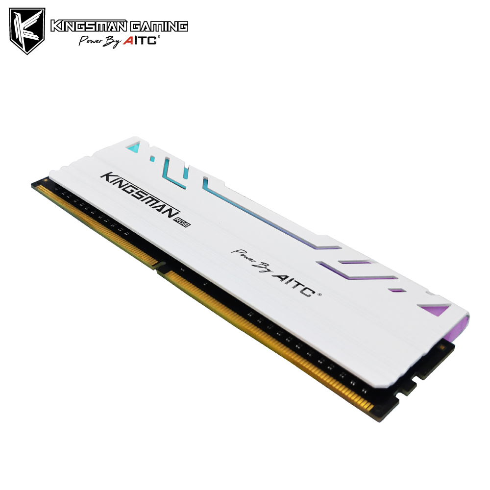 

8GB 3000MHz DDR4 RGB memory ram XMP for desktop PC, White