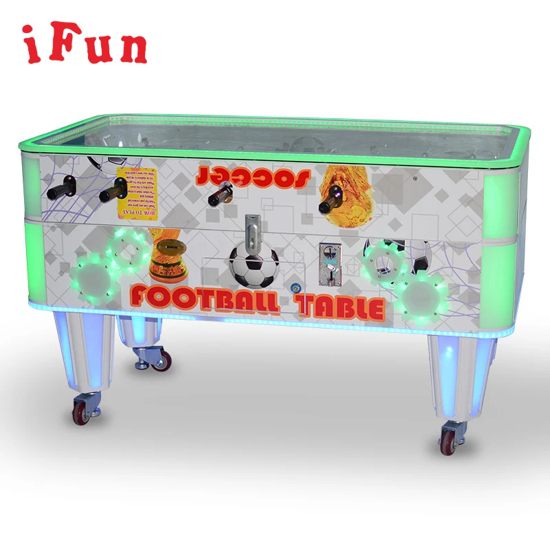 

Manufacturer price coin operated foosball soccer table arcade game machine