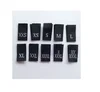 Printed size label high quality private label