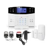2019 Economical Backup battery English voice home burglar gsm Wireless House Alarm System PST-GA997CQN