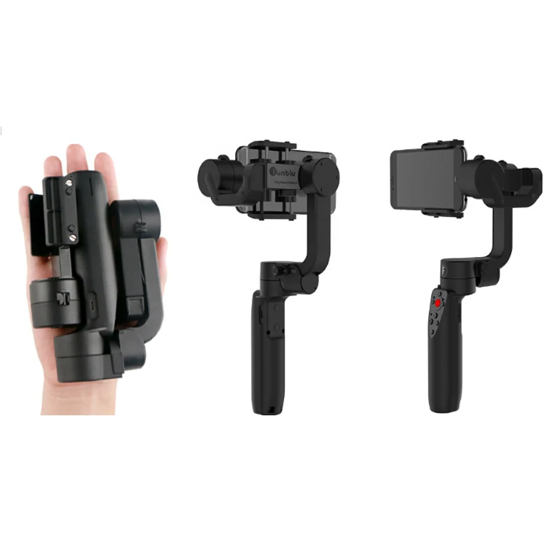 

Promotion 3 Axis Folded Handheld Vlog YouTube Live Video for iPhone Android 2600mAh SmartPhone Stabilizer/Gimbal