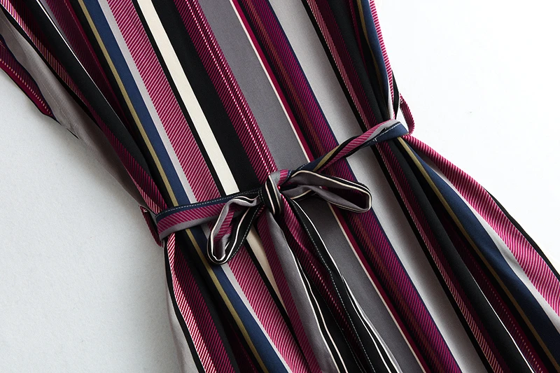 
Hot Sale Clothes 100% Rayon Fabric Women Casual Dress With Sleeveless stripe Print garments stock lots Apparel Stock 