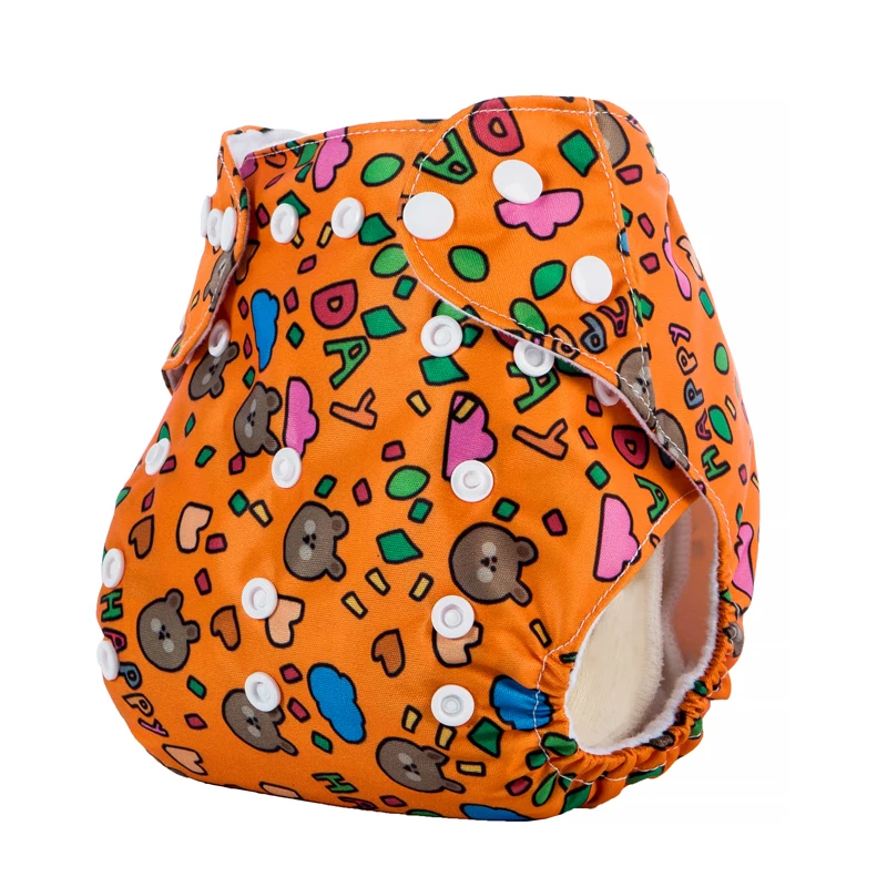 
Yayababy baby nappies cloth diaper cover reusable reusable washable baby cloth diapers nappy 
