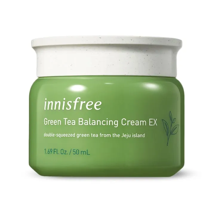 

Original Korean Moisture Skin care Beauty Cosmetic Innisfree Green Tea Balancing EX 50ml Cream