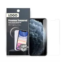 

Wholesale Perfect Stick Case Friendly 2.5D High clear Glass 9H Screen Protector Tempered Glass for iPhone 11 11 Pro X Xs Max Xr
