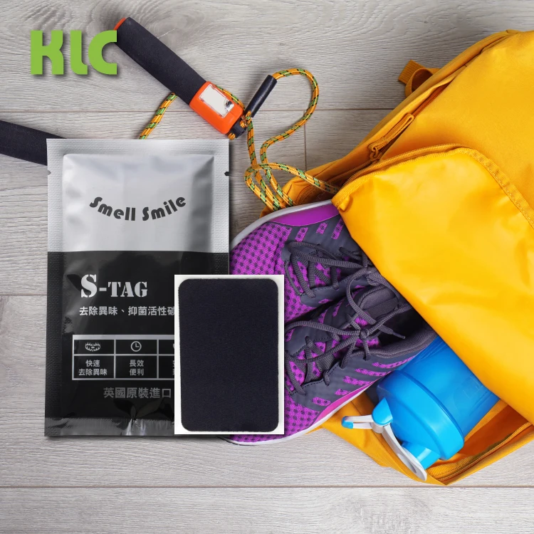 
Activated Carbon Fabric Smell Proof Unscented Odor Eliminator Patch On Any Bags 