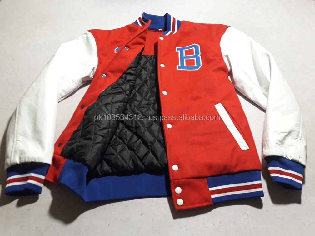 Custom Letterman Jackets With Embroidery Patches /custom Letterman
