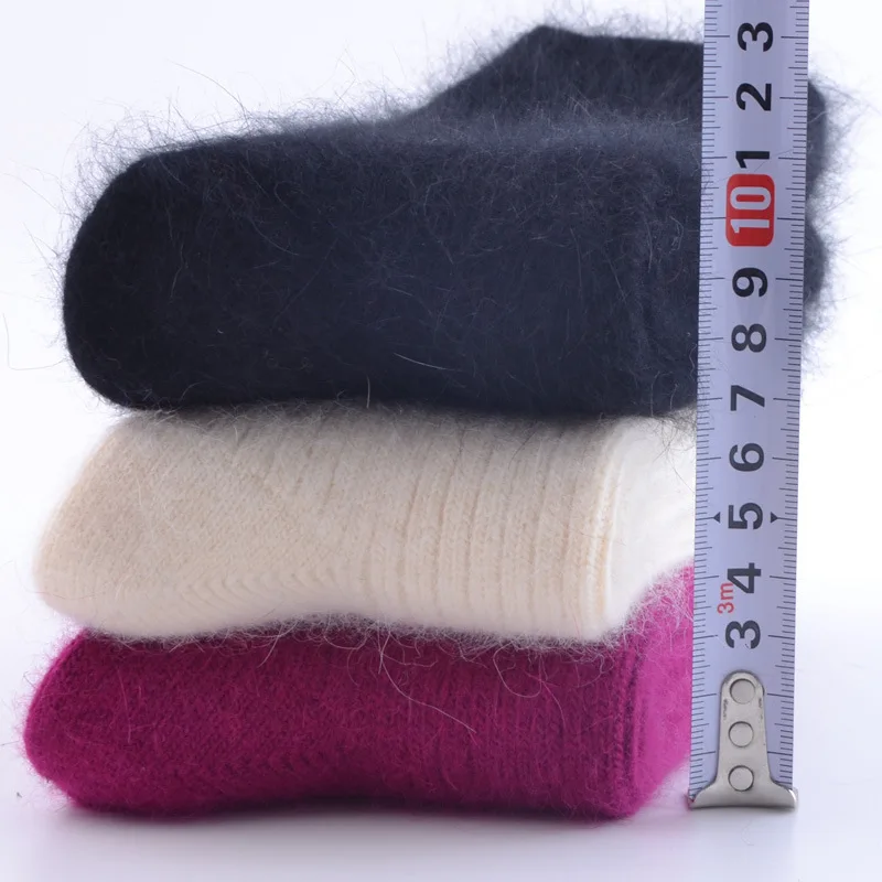 

Wholesale winter warm tube ultra thick ladies sock, cashmere wool socks women, 13colors as picture