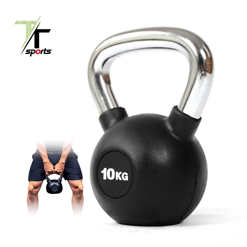 

TTSPORTS Casting Heavy Wholesale Kettlebell Set Fitness, Black & customized color