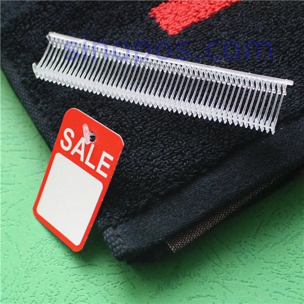 
5000pack Standard Tag Pins Clear PP 1/2