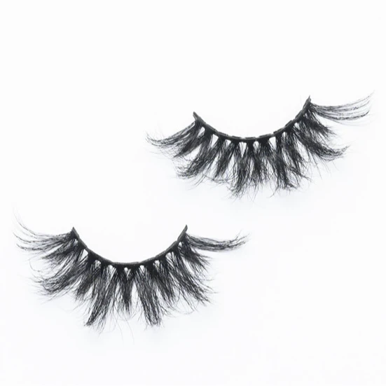 

Super Fluffy 3D Silk Eyelashes Customized Box Logo Individual Logo Design False Lashes Vendor Factory Direct Supply