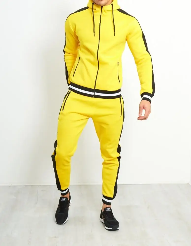 yellow jogging suits